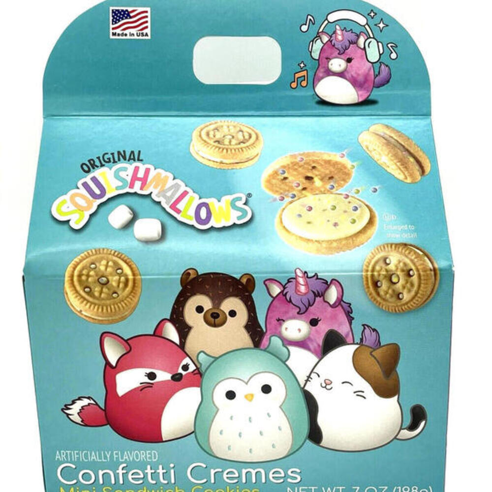 Squishmallow Ultra RARE Collectors Item Confetti Cremes‎ Cookies Unopened 2021